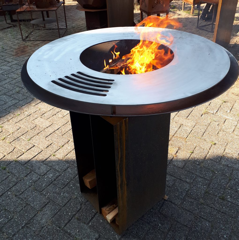 BBQ/vuurschaal Allemaal Staal